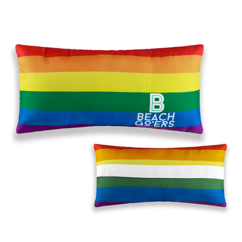 Pride Waterproof Beach Chair Pillow and Towel Clips Set